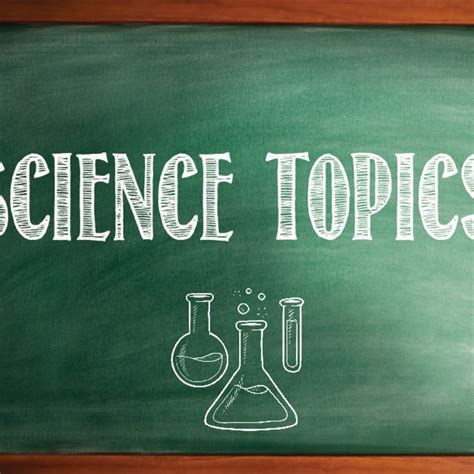 Science Topics For 6th Grade