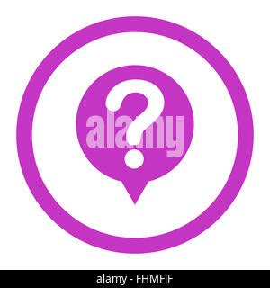 Banner Flat Violet Color Rounded Raster Icon Stock Photo Alamy