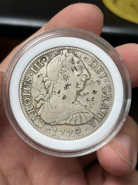 Mo Ff Reales Mexico Silver Coin Spanish Carlos Iii Ebay