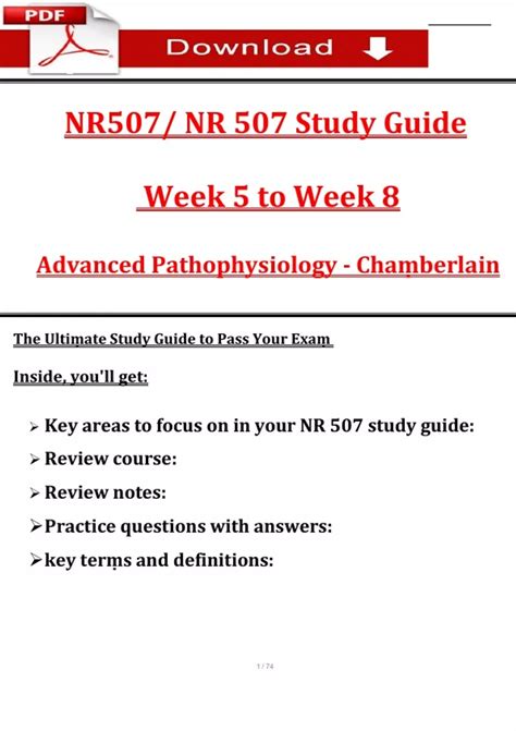 Nr Nr Final Exam Study Guide Week Advanced