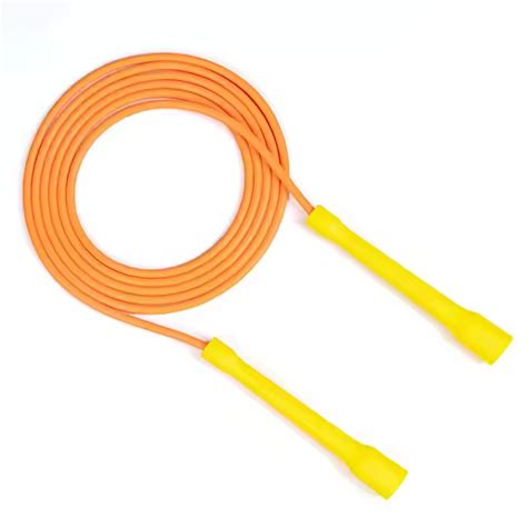 Wholesale Fitness Custom Logo Pvc Jump Rope Adjustable Length Skipping