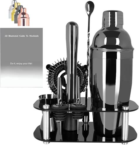 Amazon Cocktail Shaker Set Bartender Kit Cocktail Shaker With