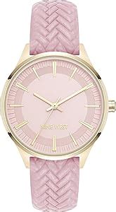 Amazon Nine West Women S Textured Strap Watch Clothing Shoes