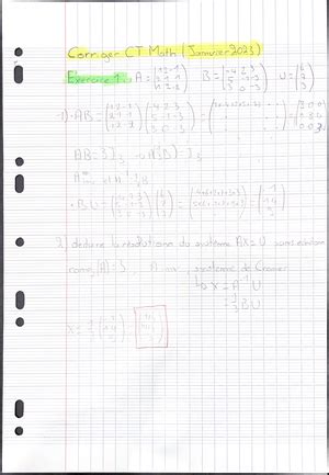 Maths Version Finale Evaluation Interne Math Matiques Analyse Et