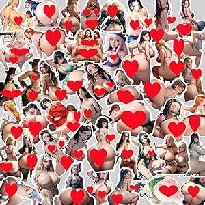 Amazon 48pcs Hentai Stickers Uncensored Sexy Anime Hentaii