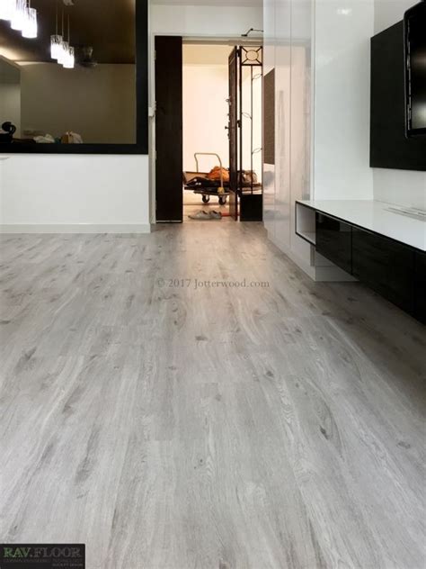 Wide Plank Laminate Flooring In An Empty Living Room