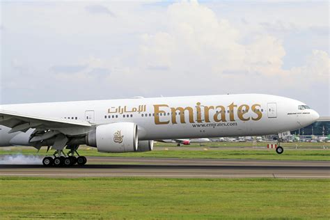 emirates flights      emirates flights stock