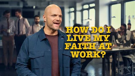 Made For Mondays How Do I Live My Faith At Work Mar 9 YouTube