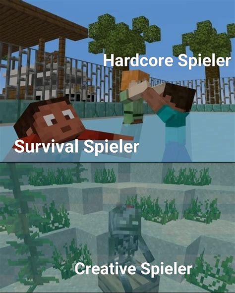 Minecraft Spieler Memes Schlechte Witze