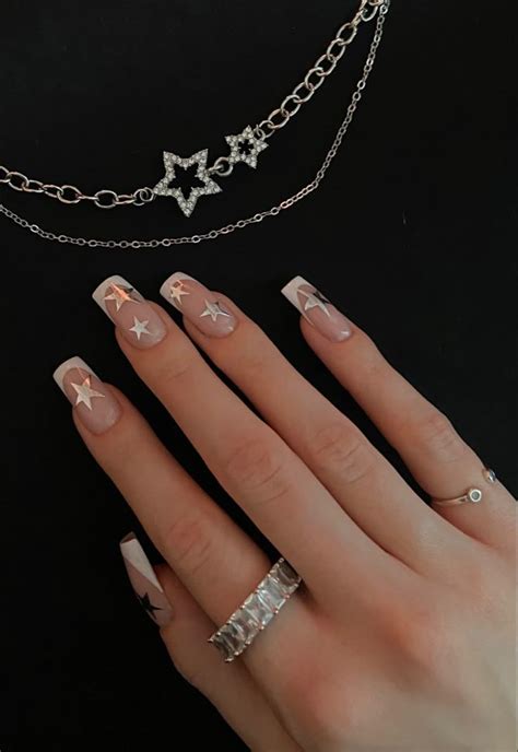 Nails Inspo Star Nails Punk Nails Cute Acrylic Nails