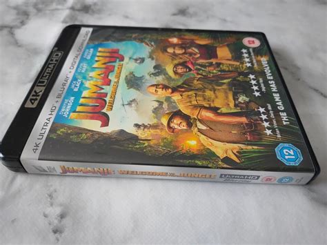 Great Blu Ray 4K UHD Jumanji Welcome To The Jungle Dwayne Johnson EBay