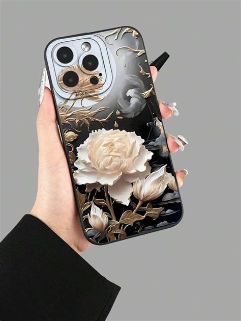 Flower Pc Floral Print Stylish Phone Case Fits All Apple Iphone