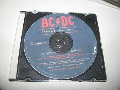 Ac Dc Rock N Roll Train Ultra Rare Israeli Israel Promo Special