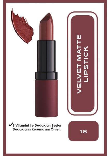 Velvet Matte Lipstick No Velvet Mat Ruj Fiyat