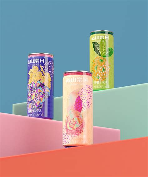 远山奈何品牌设计 心远而无畏 on Behance Branding design Beverage packaging Logo