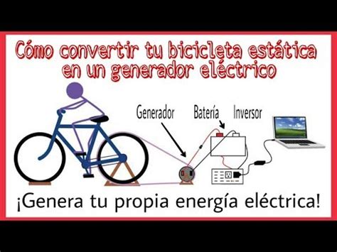 3 CÓMO CONVERTIR TU BICICLETA ESTÁTICA O DE SPINNING EN UN GENERADOR