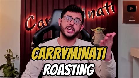 Carryminati Roast No Voice No Face Just Pure Savage Fire Youtube