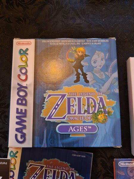 The Legend Of Zelda Oracle Of Ages Game Boy K P P Tradera