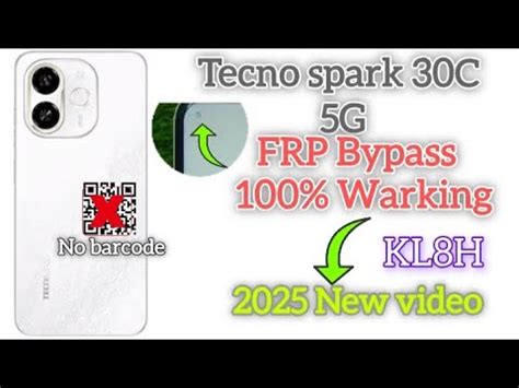 Tecno Spark C G Frp Bypass Kl H New Video Youtube