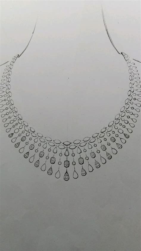 Pin By Sneha Gupta On Necklace Jewellery Design Sketches Jewelry