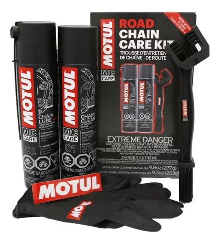 Kit Completo De Lubricación Para Limpieza De Cadenas De Moto Cuotas