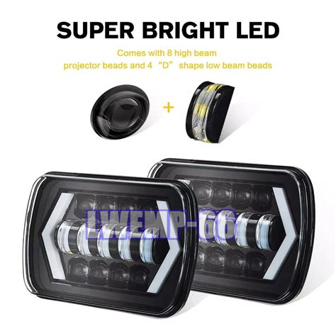 For Chevrolet Express 2500 3500 1500 Astro Cargo Van G10 7x6 Halo LED