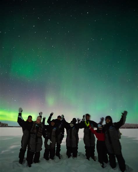 Guaranteed Northern Lights Adventure Staylapland Rovaniemi