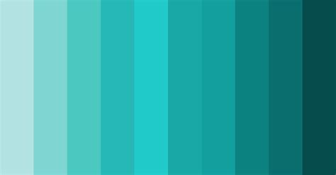 Aqua Dreamscape Color Palette Colordrop