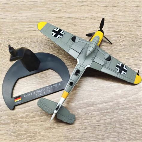 Alloy Scale Wwii Germany Messerschmitt Bf F Fighter Model