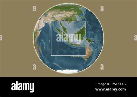 Pulau Anyar Island Presentation Of The Location On A Satellite Map