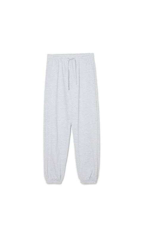 Pantaloni De Training Jogger Culoare Gri Deschis Cropp Cu M