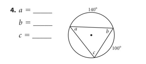 A B C Diagram Of A Circle Studyx