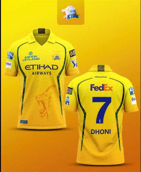 ipl  csk official jersey sponsorships  price info