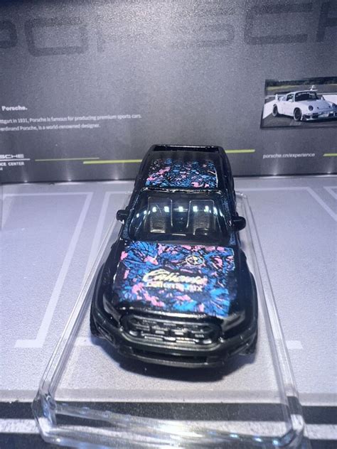 Hot Wheels Ford Ranger Raptor Black Custom Club America Rd Kit