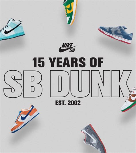 Nike 15 Jahre SB Dunk. Nike SNKRS