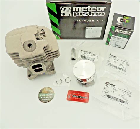 Meteor Nikasil Cylinder Piston Kit For Stihl Ms Mm New