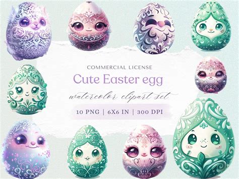 Cute Easter Egg Clipart Easter Egg PNG Cute Easter Clipart Para Convite