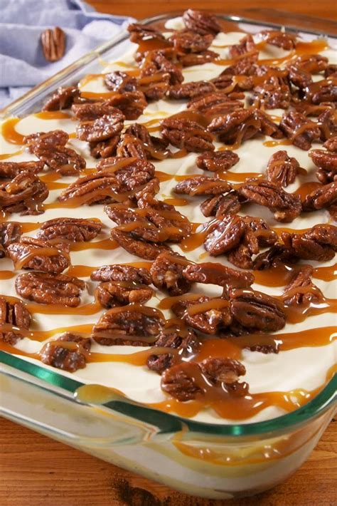 Pecan Pie Lasagna Recipe For Mardi Gras Celebration