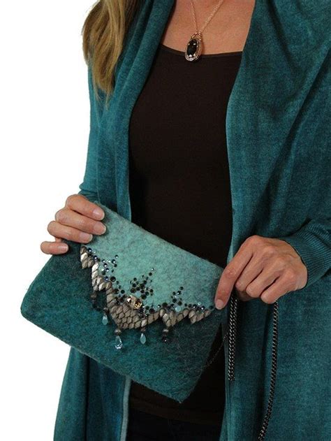 Felt Tote Bag Felt Clutch Felt Bag