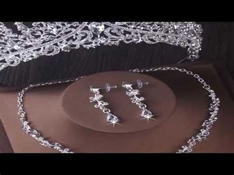 Bridal Headwear Luxury Silver Color Crystal Water Drop Rhinestone Tiara