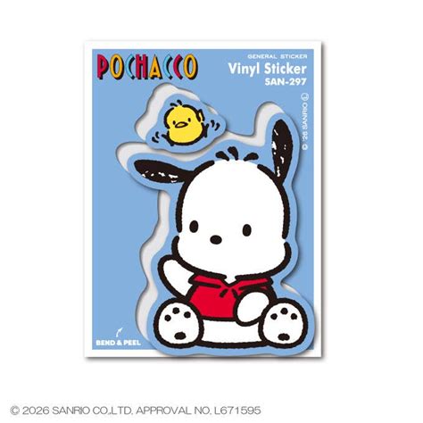 san  sanrio characters  cut sticker pochacco hljcom