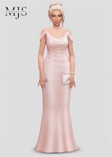 Marilynjeansims Sims Wedding Dress Sims Dresses Sims