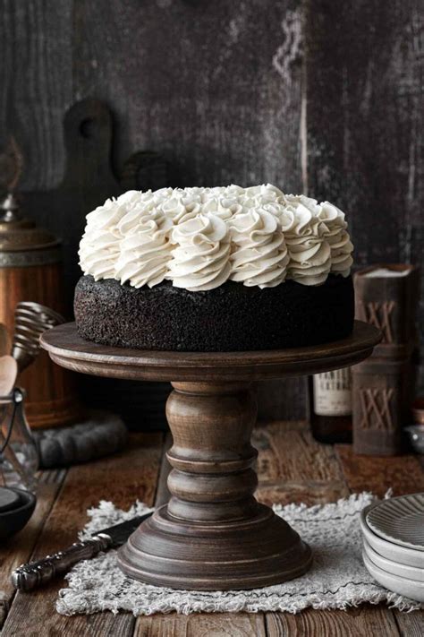 High Altitude Black And White Cheesecake Curly Girl Kitchen Pasteles