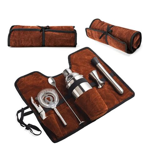 Wepikk Cocktail Shaker Set Bar Tools Mixology Bartender Kit Stainless