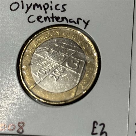 OLYMPIC GAMES BEIJING To London to Rio Handover Two Pound Coins 2012 £2