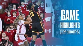 Ucla At Wisconsin Highlights Big Ten Women S Basketball 02 26 2025 Big