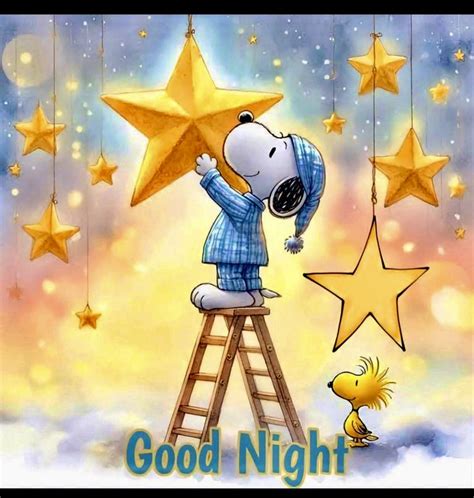 Pin By Amy Moore On Snoopy In Cute Good Night Good Night Sweet