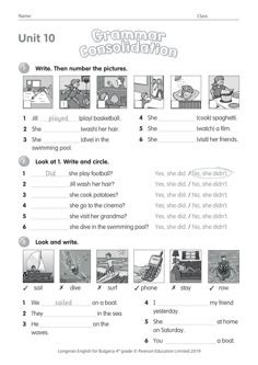 Ideas De Activities Material Escolar En Ingles Ejercicios De