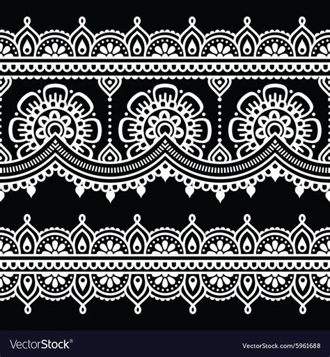 Vector Ornament Orient Traditional Style On Black Background