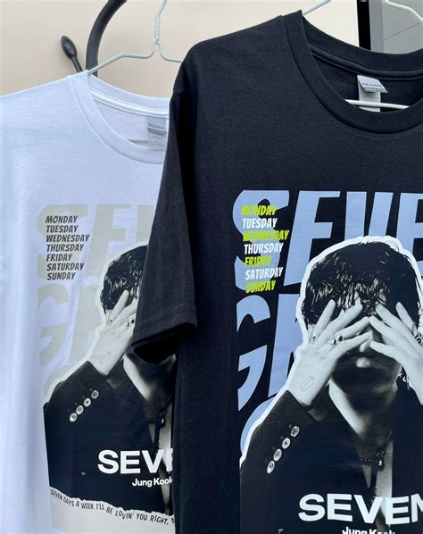 Jungkook Seven T Shirt Design Pack